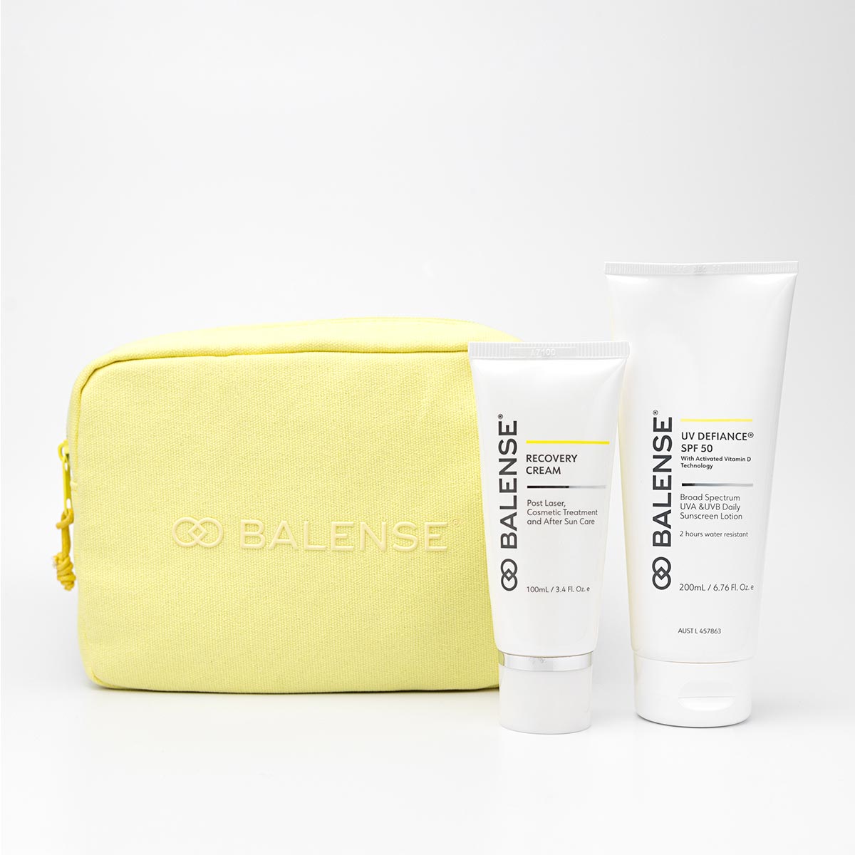 The Soothe & Protect Set featuring Recovery Cream and UV Defiance SPF50